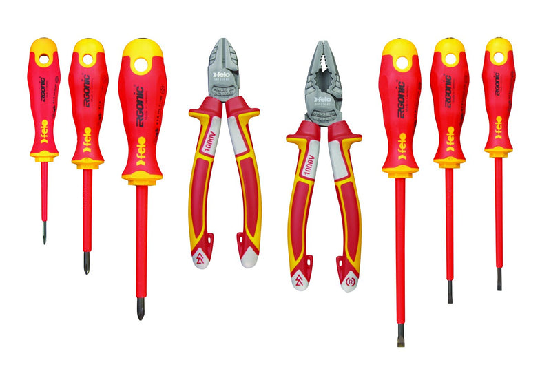 8pc XL Insulated Set Pliers/Screwdrivers